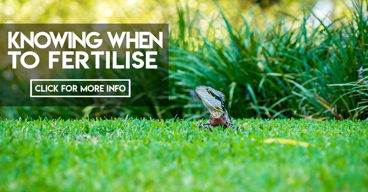 Knowing when to fertilise